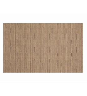 Amerikan Servis PVC 30x45 cm - Açık Kahve Bambu Desenli