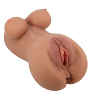 OdinsShop Büyük Göğüslü Realistik Suni Vajina Anal Mastürbatör Melez - Hannah