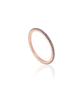 EMILIANO JEWELLERY SİLVER 925 AYAR ZİRKON TAŞLI YÜZÜK (Gümüş)