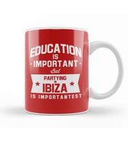 Education Is Important Ibiza Is Importantes Kupa Bardak Porselen