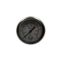 Manometre Gliserinli Arka Çıkışlı Q63 - 0 - 10 Bar 1/4