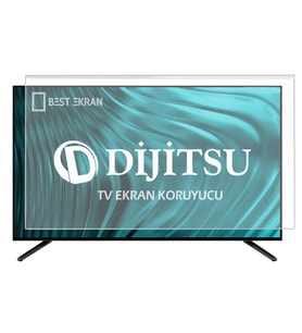 Dijitsu 50DS7700 Tv Ekran Koruyucu - Dijitsu 50" inç 126cm KIRILMAZ Televizyon Ekran Koruyucu