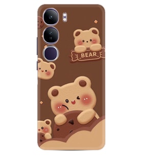 Vivo V40 Lite Kılıf Boutique Baskılı Resimli Bears Pcode -032