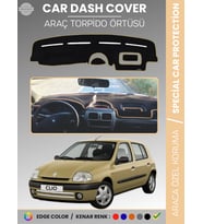 RENAULT CLIO 2 AIRBAGSIZ (2001-2012) Torpido Örtüsü Ön Göğüs Koruma Torpido Koruma Araca Özel