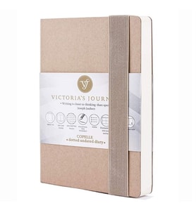 Victoria's Journals Copelle 14x21 Bullet Journal Noktalı Defter Kraft 8922