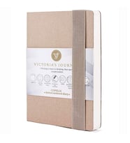 Victoria's Journals Copelle 14x21 Bullet Journal Noktalı Defter Kraft 8922