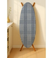 Ranforce Biyeli Çizgili Isıya Dayanıklı Ütü Masası Kılıfı 142x55 cm