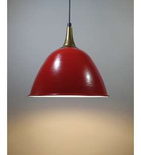 RİOLİGHT RETRO TEKLİ METAL SARKIT AVİZE ÇAP: 28CM (Siyah)