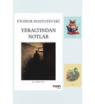 Yeraltından Notlar - Fyodor Mihailoviç Dostoyevski - CAN YAYINLARI -9789750739491- Not Defterli Seti (Renksiz)