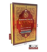Merve Orta Boy 5 Li Kuranı Kerim Satırarası Kelime Meal+Türkçe Okunuşlu