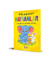 Eğlenceli Hayvanlar - Etkinlikli Boyama Kitabı - Bıcırık Çocuk