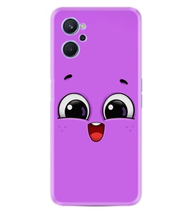9i Kılıf Silikon Desen Özel Seri Purple Sweety 1717