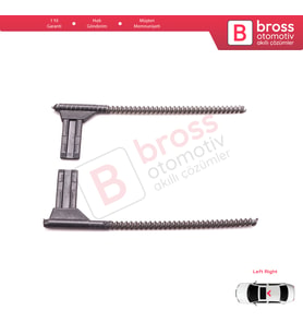 Citroen C4 Picasso Grand MK1 MK2 3000023127 28 İçin Sunroof Perde Halat Ucu Tamir Parçası