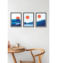 Minimal Soyut Ahşap Dekor Tablo 17x23  M5 (Beyaz)
