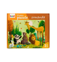 Ormanda Puzzle 24 Parça Oyun Seti