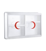 PLASTİK ECZA DOLABI 35x50x10cm (5343)