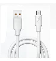 ScHitec 3A UsbA to Micro Hızlı Data ve Şarj Kablosu Poşetli Beyaz