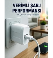12w Usb Şarj Adaptörü Ev Ve Ofis Kullanımına Uygun