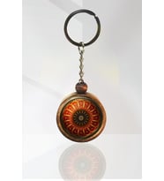 Mandala Ahşap Anahtarlık Tek Ebat N11.3285