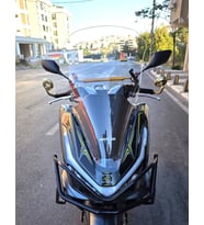 MOTOCAM Honda PCX Ön Cam 2025-2026 Model 72cm Şeffaf Renkli 4mm