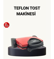 Tost Makinesi Geniş Kapasiteli Çıkarılabilir Plaka Üç Kademeli Isı Ayarlı