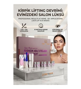 Kirpik Perma Seti  Profesyonel 8 Hafta Kalıcı Kirpik Kıvırma  50 Kullanım Lifting Etkisi 723077