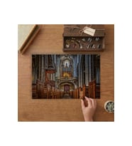 Notre-Dame Katedrali Tasarımı 240 parça Ahşap Puzzle Ahşap Kutuda MP01997