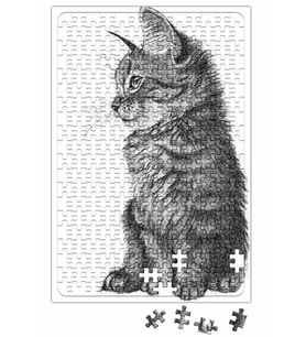 Cat Kedi Puzzle 240 Parça Yapboz
