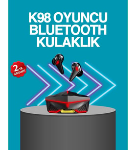 Kablosuz Bluetooth 5.0 Metal Kasa Gaming Kulaklık