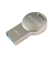 Faster 256 GB Dusl Serisi USB 3.0 Yüksek Hızlı Metal Flash Bellek