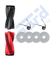 Roborock Qrevo Curv Uyumlu 1 Ana Fırça 2 Yan Fırça 4 Mop PKT-iasgf0000604