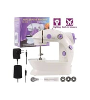 Dikiş Makinesi Sew Whiz Elektrikli Veya Pille Çalışabilen Çift Kademeli Işıklı Mini