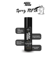 NISHMAN Root Touch Up Sprey / Saç Dolgunlaştırıcı Ve Seyrek Kapatıcı / Siyah / Suda Yağmurda Akmaz 100 ML