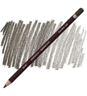 Derwent Coloursoft Pencil Yumuşak Kuruboya Kalemi C640 Brown Black 