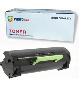 Photo Print® Lexmark 62D5H00 (625H) A Kalite Pro Muadil Toner MX710, MX711, MX810, MX811, MX812 Uyumlu (25000 Sayfa) (Siyah)