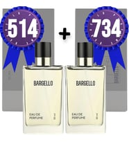 Bargello Parfüm 514 Erkek Oriental 50 ML + 734 Erkek Oriental 50 ML EDP