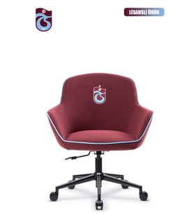 Fanchair x Trabzonspor Icon Bordo Kumaş Çalışma Koltuğu