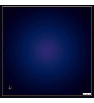 Degrade Desen Black Seri Twill Eşarp Eşarp Askısı ile Birlikte 90x90 cm Siyah Pa