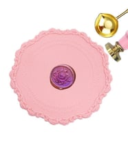Mühür Mumu Döküm Silika Jel Baskı Ped Yapışmayan Pembe Silikon
