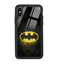 iPhone Xs Max Yellow Batman Tasarımlı Glossy Telefon Kılıfı