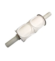 Çift Yuvarlak Hamur Kesme Rulosu 110mm Empanada Sambusek Fatayer