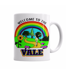 BEM VINDO AO VALE Kupa Bardak Porselen