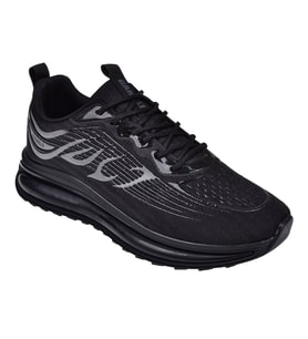 Gamelu Memory Foam Erkek Spor Ayakkabı Sneaker EK-APPLE SİYAH