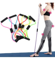 Pilates İpi Jimnastik Lastiği Egzersiz Bant Yoga Plates Lastik Spor Kondisyon Direnç Aerobik Yoga