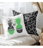 eJOYA Ananas Tasarımlı 2'li Yastık İçi Ve Kırlent Kılıfı 45cm 113536