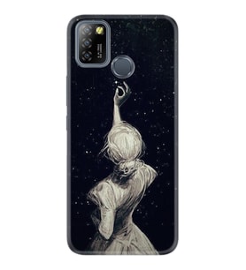 INFINIX Smart 4 5 6 Zero 8 S5 Pro Kılıf Desemli Silikon Star Woman 1332