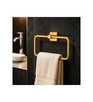 Parlak Gold Banyo Havluluk Eskitme Pirinç Paslanmaz Çelik
