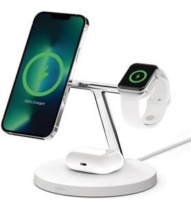 Belkin Şarj İstasyonu 3-tr-1 blanc Outlet