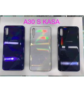Samsung Galaxy A30 S Kasa Kapak - Yan Tuşlar Dahil SM-A307F A30S (Mavi)