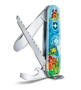 ?Victorinox 0.2373.E1 My First Victorinox Yunus Desenli Çakı ve Boyama Kitabı